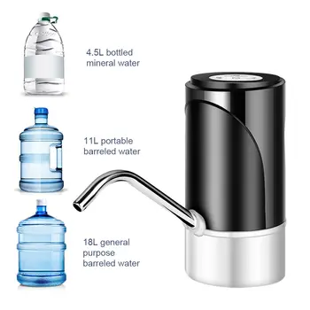 

Automatic Bump for Water Bottle Electric Drinking Water Pump Dispenser Portable USB Charge Bottle Water Pump for 4.5-19 Liter