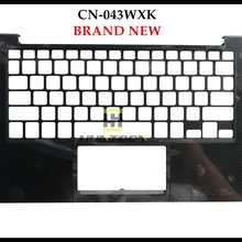 Подлинная Фирменная Новинка для DELL XPS13 9350 9360 палмрест Топ Верхний чехол Клавиатура рамка Корпус CN-043WXK 043WXK версия США черный