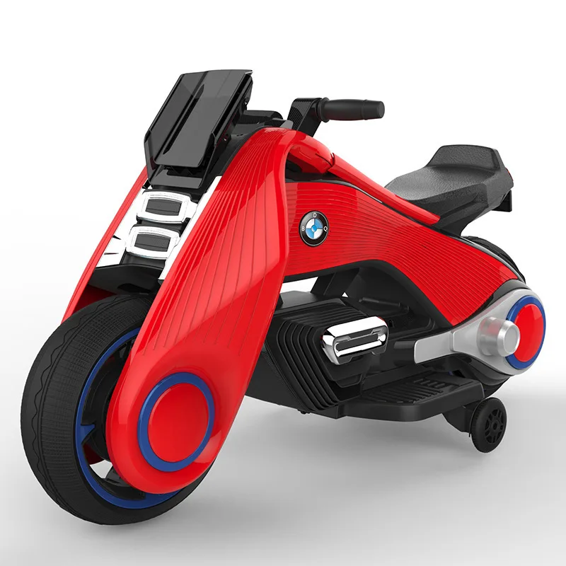 Outdoor New Children's Electric Motorcycle Tricycle Rechargeable Kids Autobike Boys Girls Ride On Toys Cars Car Drive Toddler