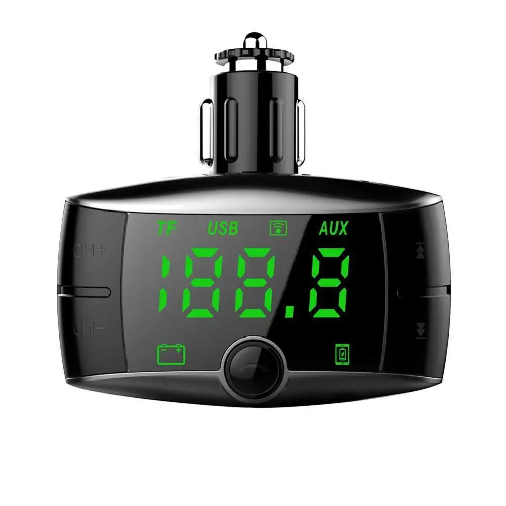 

Car Mp3 Player 87.5-108MHz Wireless FM Bluetooth FM Transmitter Modulator Kit Car MP3 Player Dual USB Charger