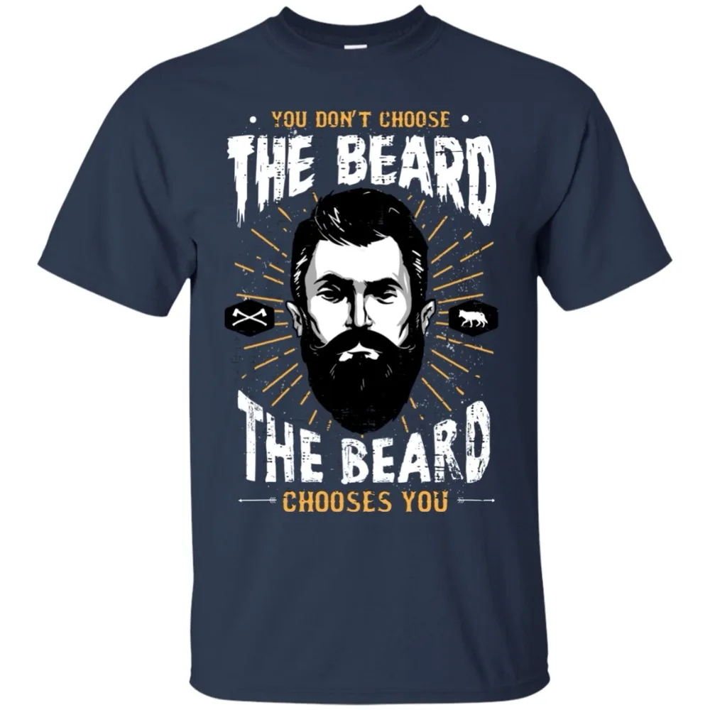 The Beard Choose You Funny Graphic T-Shirt Men Unisex Gift Stranger Things Design New Cool Sleeve Casual T Shirts |