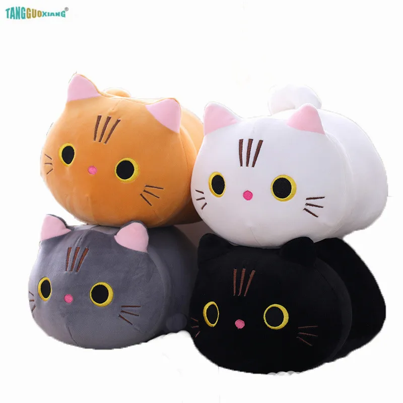 

Мягкая плюшевая игрушка в виде животных, кукла, кошка, плюшевые игрушки, подушка для спинки, дивана, Подушка для сна, милая детская игрушка для девочек, подарок на день рождения, 25-50 см