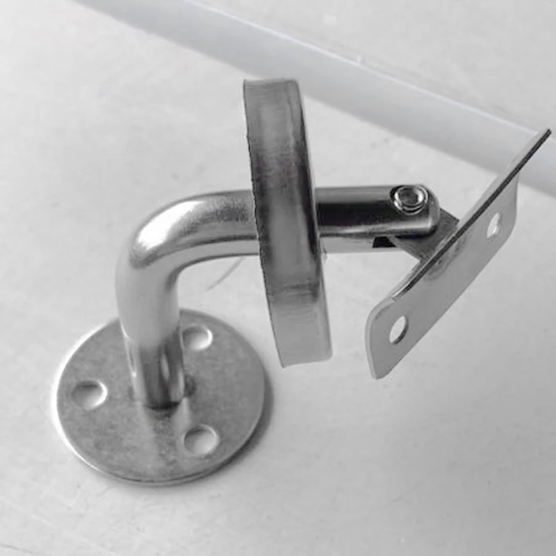 1х поручни из нержавеющей стали лестницы Настенные Кронштейны поддержка ручного