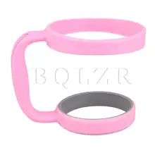 BQLZR розовый пластиковый 30 унций стакан ручка два кольца, чашка держатель чашки аксессуары