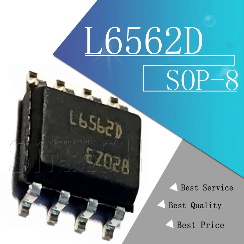 10шт./лот L6562D SOP8 L6562 SOP SMD L6562DTR | Электронные компоненты и принадлежности