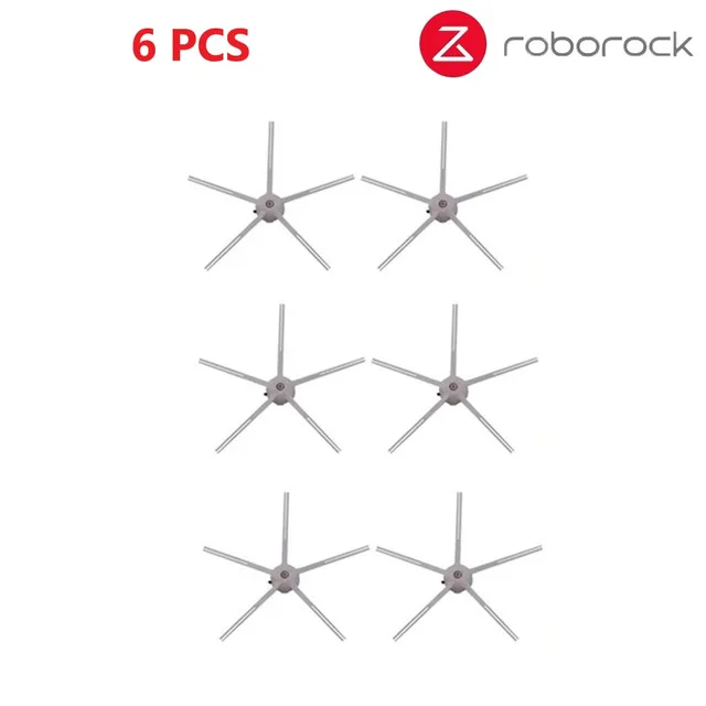 Xiaomi Roborock S7 S70 S75 S7Max s7MaxV T7S Plus Main Roll Brush Mop Rag Hepa Filter Side Brush Vacuum Cleaner Accessories 6 pcs