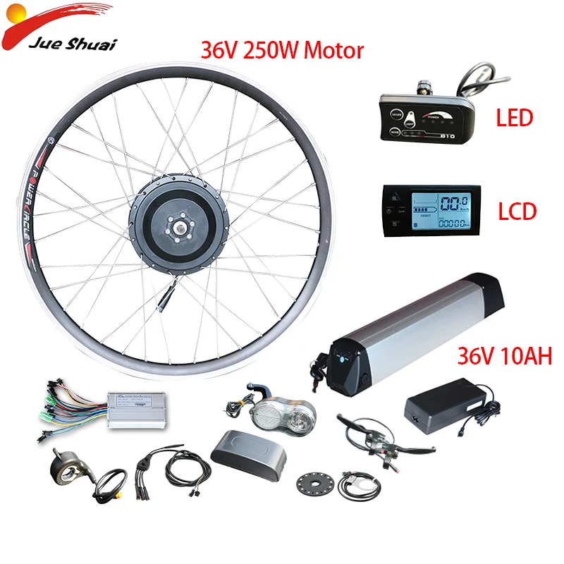 Best Price EU Duty Free 36V10AH Electric Bike Conversion Kit 36V 250W Front Rear Electrico Hub Motor Wheel Bicicleta Eletrica Moto Eletrica Best Price EU Duty Free 36V10AH Electric Bike Conversion Kit 36V 250W Front Rear Electrico Hub Motor Wheel Bicicleta Eletrica Moto Eletrica