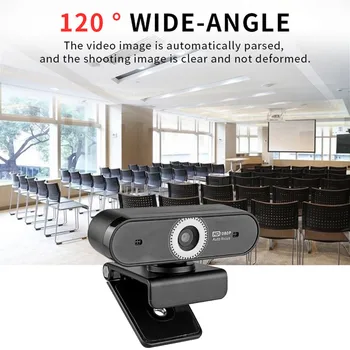 

1080P Webcam, HDWeb Camera with Built-in HD Microphone 1920 x 1080p USB Web Cam, Widescreen Video