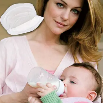 

108 Pcs U Type Breast Nursing Pads Breastfeeding Disposable Absorbency Cotton Anti-overflow Breast Pad