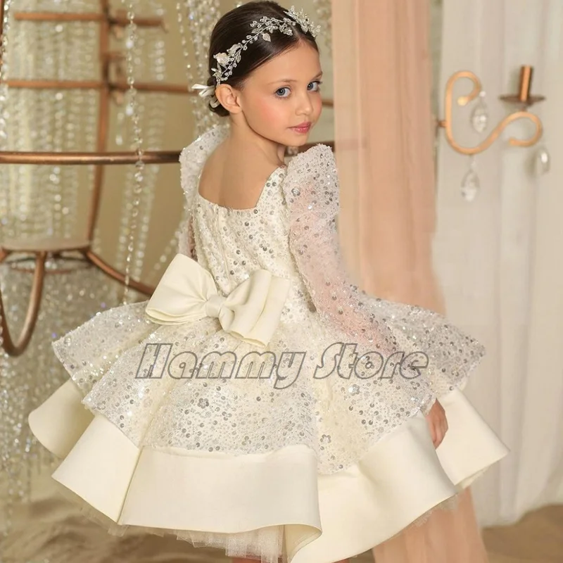 2-7 ans enfant en bas âge enfant fille princesse robe dentelle Tulle  mariage fête d'anniversaire Tutu robe Pageant enfants vêtements