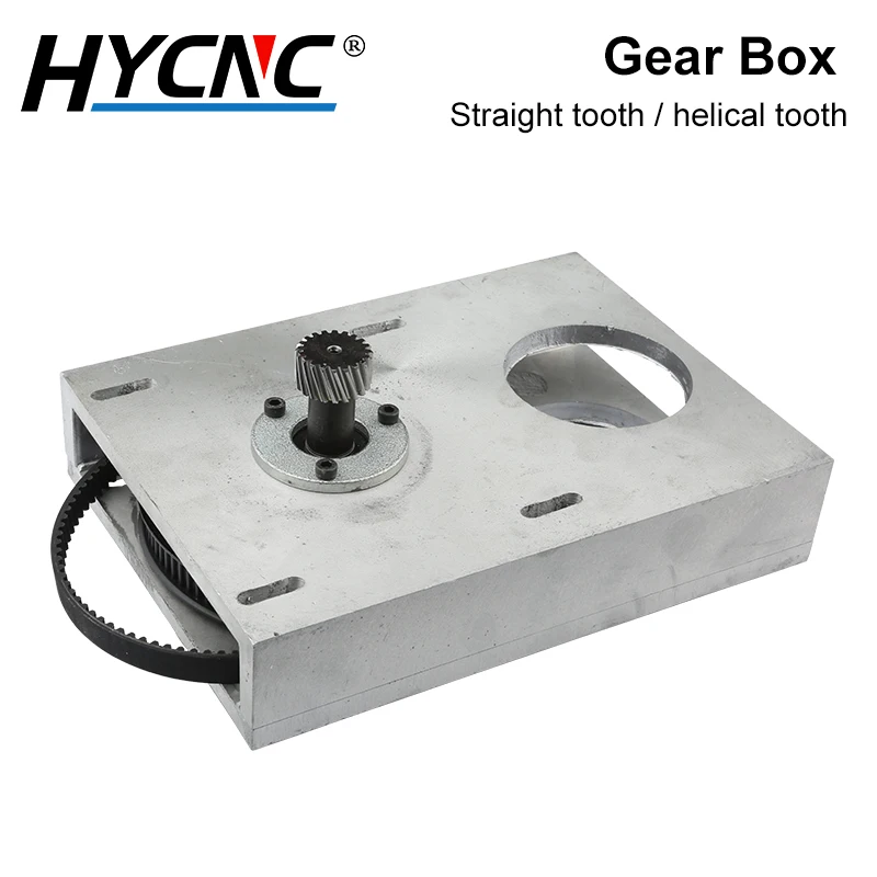 Gearbox Ratio 51 Rack And Pinion Synchronous Wheel 12.7mm 14mm Reduction Box 1.25M Straight