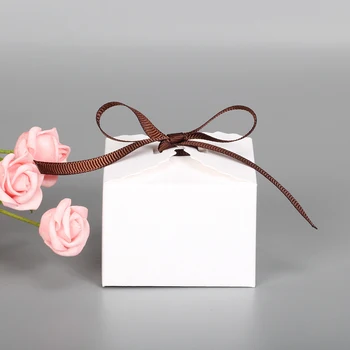 

10pcs Cardboard Handmade Soap Box White Craft Paper Gift Box Brown Packaging Jewelry Box Candy Box Solid Color Kraft Paper Box