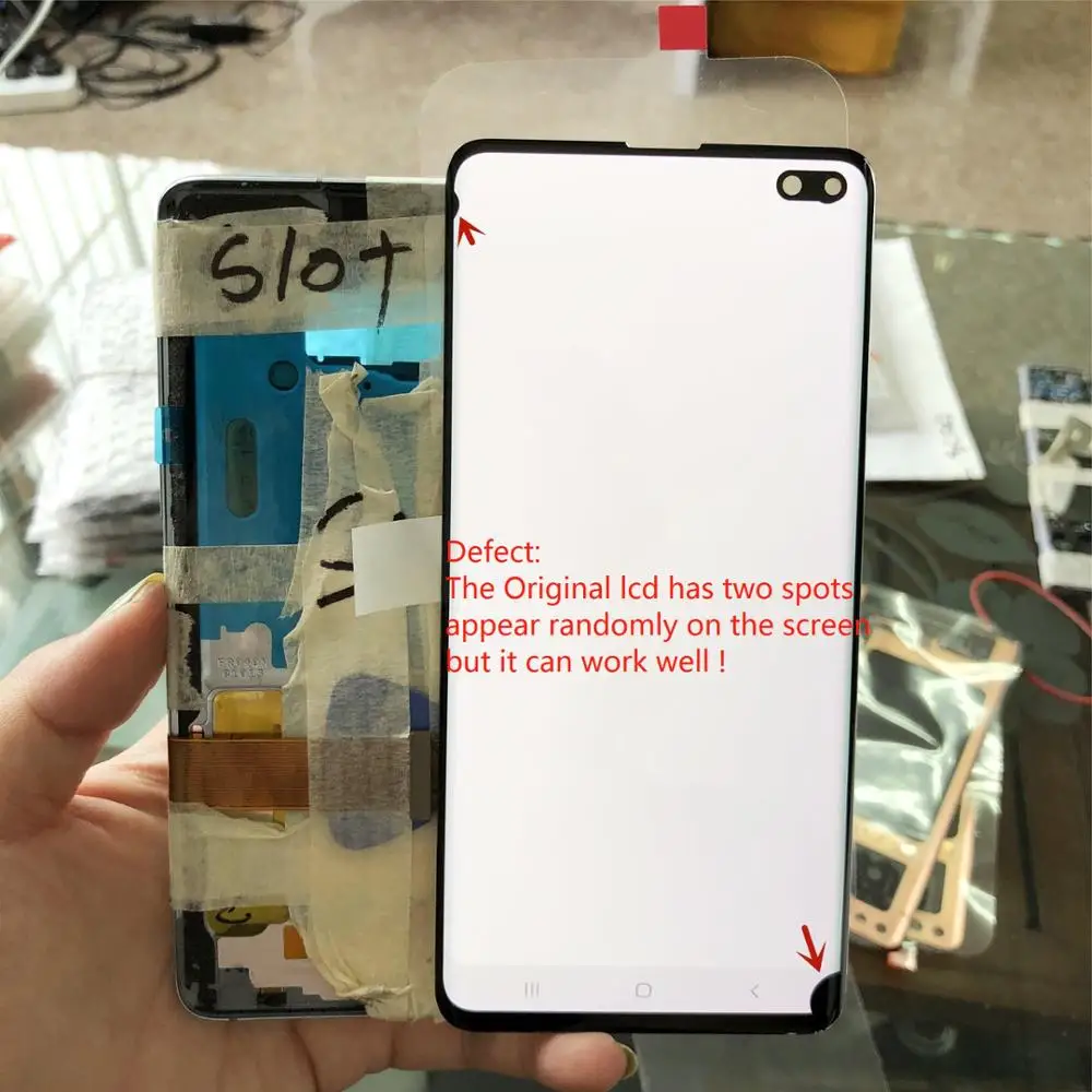 Super Amoled For SAMSUNG Galaxy S10 Plus G975 SM