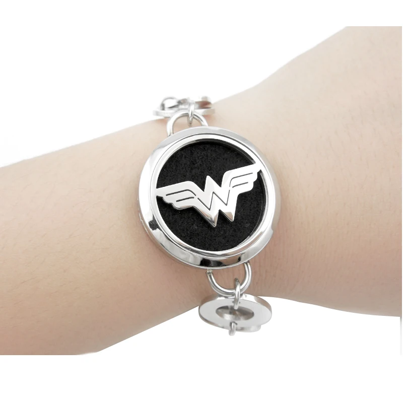 BSH02-8 Essential Oil Diffuser Locket Bracelet