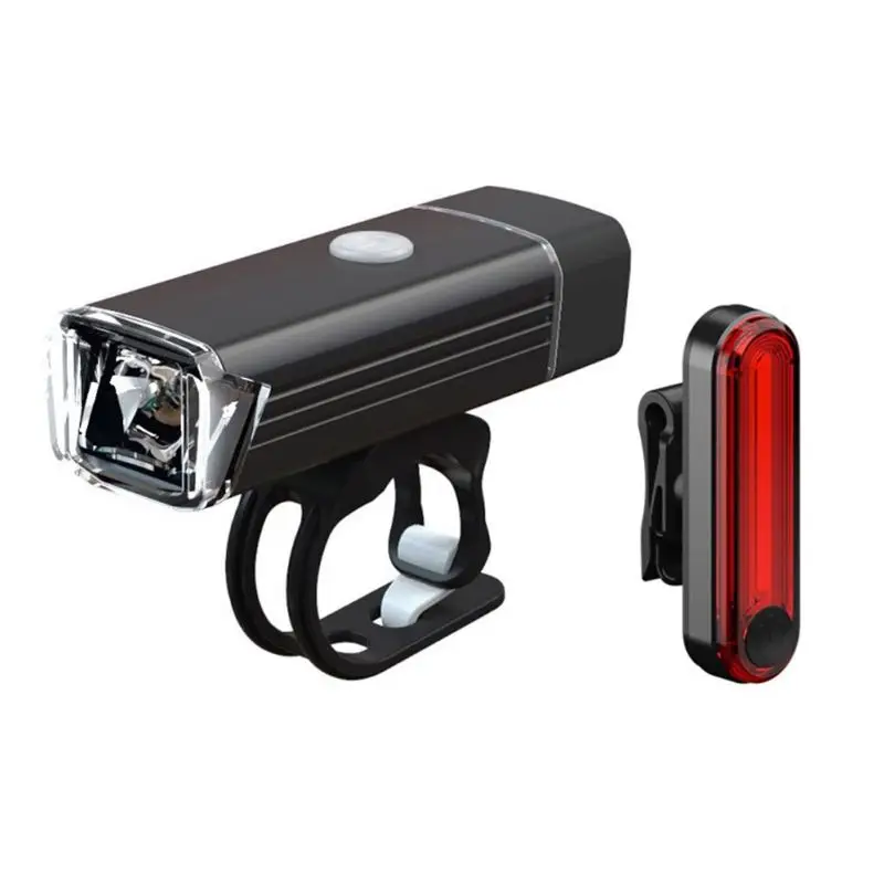 Night Riding Bicycle Highlight USB Rechargeable LED Safety Lamp Easy to Install for Road Mountain Bike Cycling Lighting | Спорт и