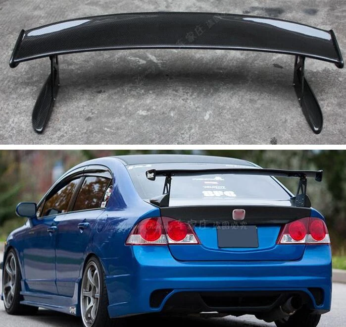 Gt Style Real Carbon Fiber Rear Wing Trunk Lip Spoiler For Honda Civic Fd2 Mugen Gt Spoilers Wings Aliexpress Gt Style Real Carbon Fiber Rear Wing Trunk Lip Spoiler For Honda Civic Fd2 Mugen Gt Spoilers Wings Aliexpress