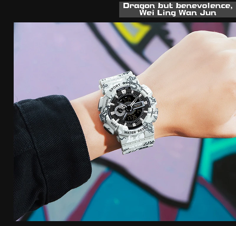 Men's Quartz Waterproof Shockproof Watch Fashion Multifunction Women Digital Clock Man relogios masculino Sports Watches 2021 Men's Quartz Waterproof Shockproof Watch Fashion Multifunction Women Digital Clock Man relogios masculino Sports Watches 2021