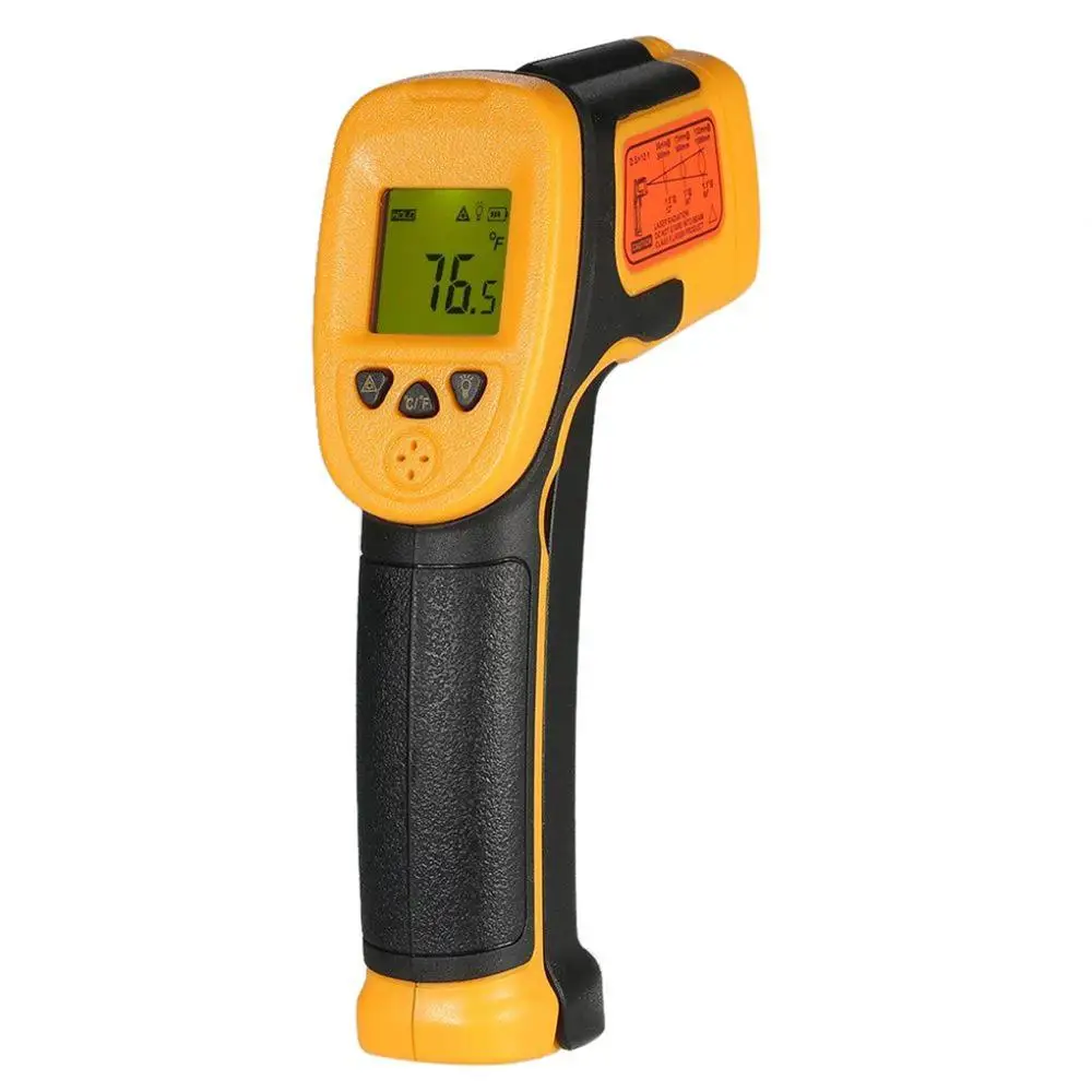SMART SENSOR AS530 Industrial Infrared Thermometer Digital -32~550 Degree Non-Contact Pyrometer Smart Sensor IR Thermometer