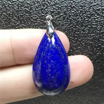 

Genuine Natural Royal Blue Lapis Pendant For Women Men Water Drop Crystal Stone 28x16x7mm Beads Necklace Pendant Jewelry AAAAA