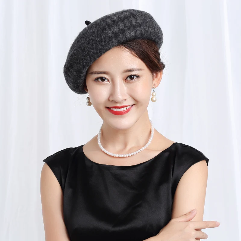 H3524 Women Beret Hat Female Autumn Winter Korean Fashion Pumpkin
