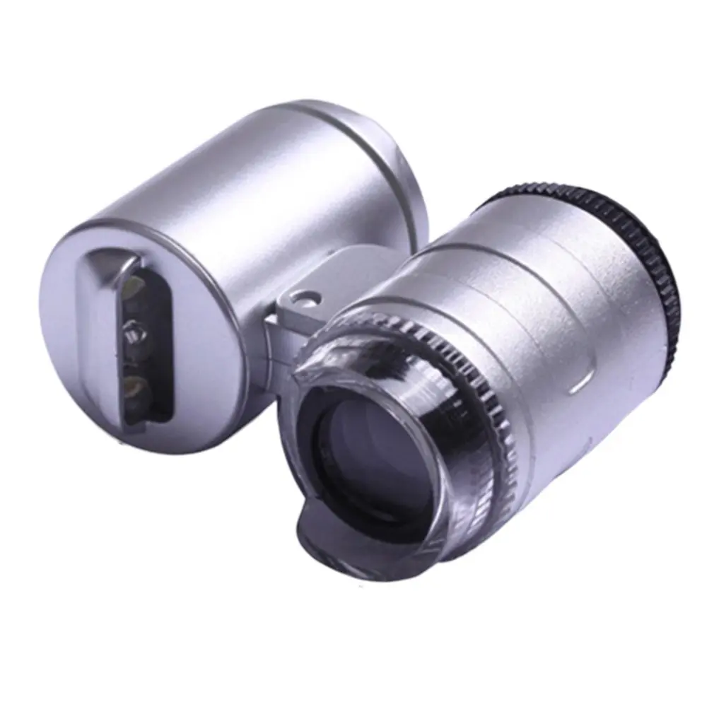 9882W Multi-Purpose 60 Times Microscope Jewelry Jade Identification Portable Mini High-Power Camera Phone Magnifier