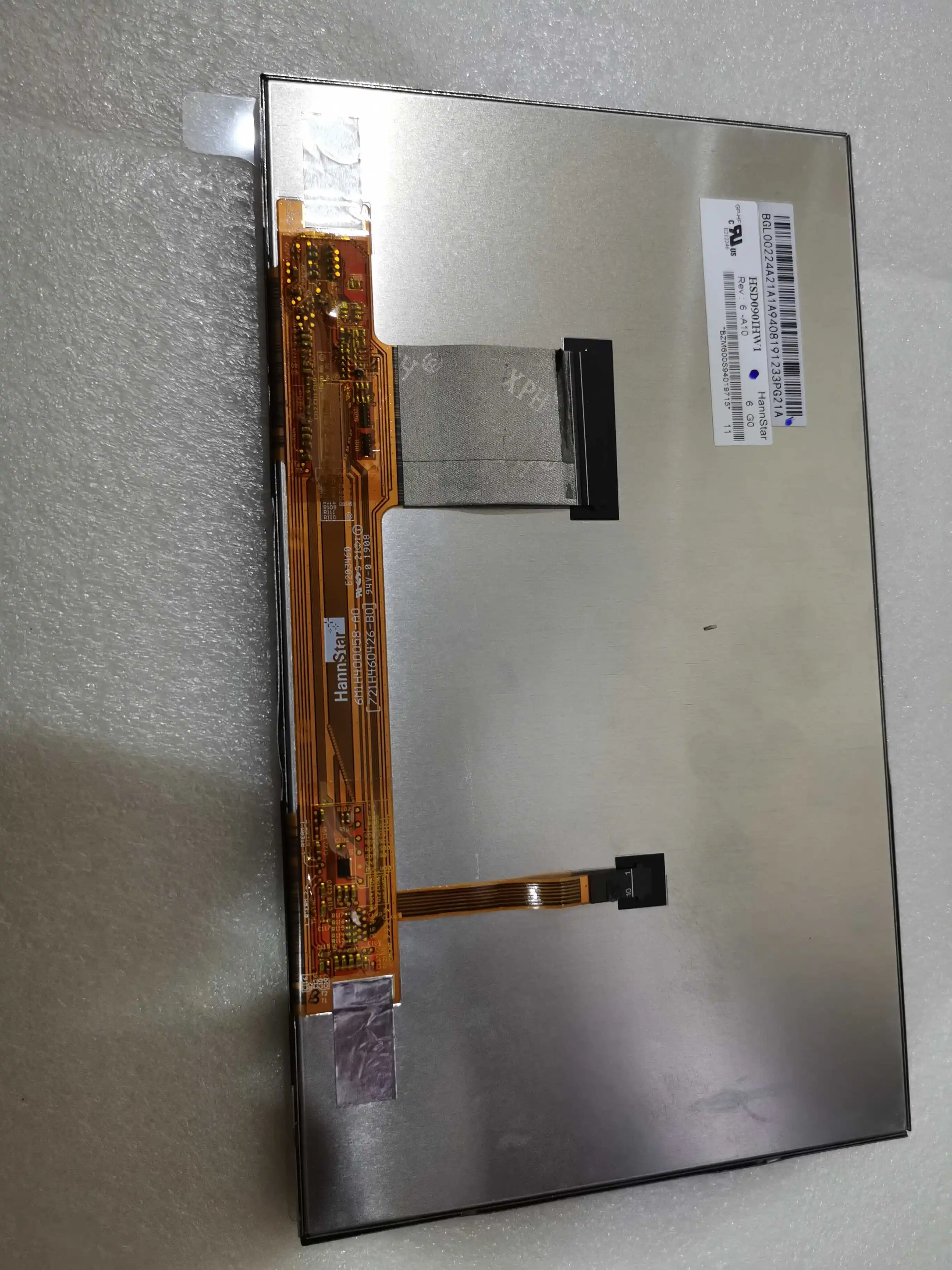 Matriz Hsd090ihw1 Rev 6-a10 6m1h400058-a0 721h460426-b0 da Tela do Lcd de Polegadas para a Tela Interna do Lcd do Carro da Tabuleta