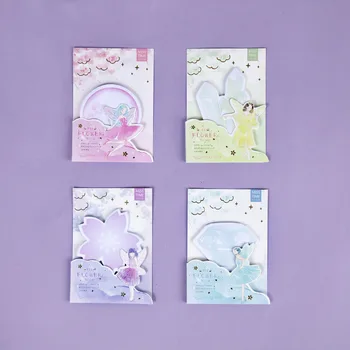 

1X Flower Fairy 30 Pages Memo Pads Planner Notepad School Office Supply Stationery