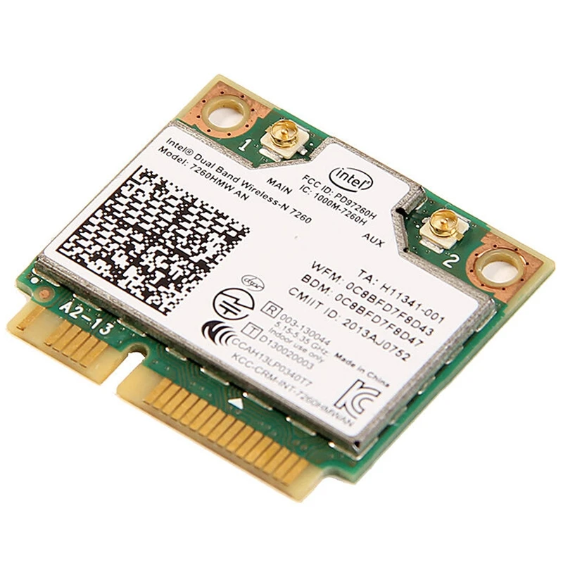 Ноутбук Встроенная беспроводная сетевая карта для Intel 7260HMW 7260AN 300M Двухдиапазонная 5G беспроводная сетевая карта 4,0 Bluetooth