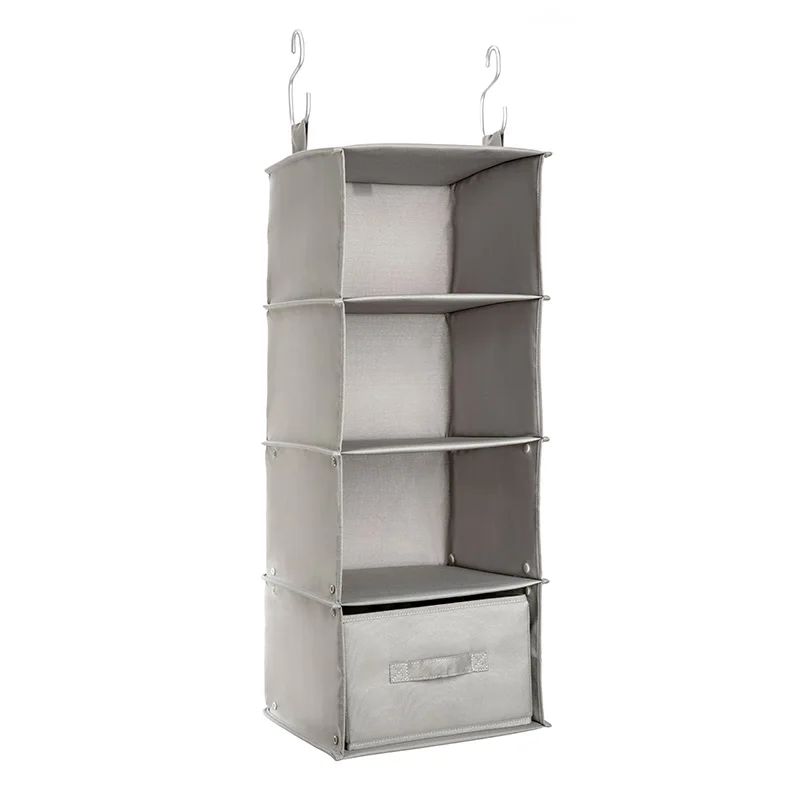 Mijia Jordan& Judy, подвесной шкаф, сумка для хранения, межслойный ящик, Тип вешалки для одежды, органайзер, подвесной органайзер для шкафа - Цвет: 4 layer