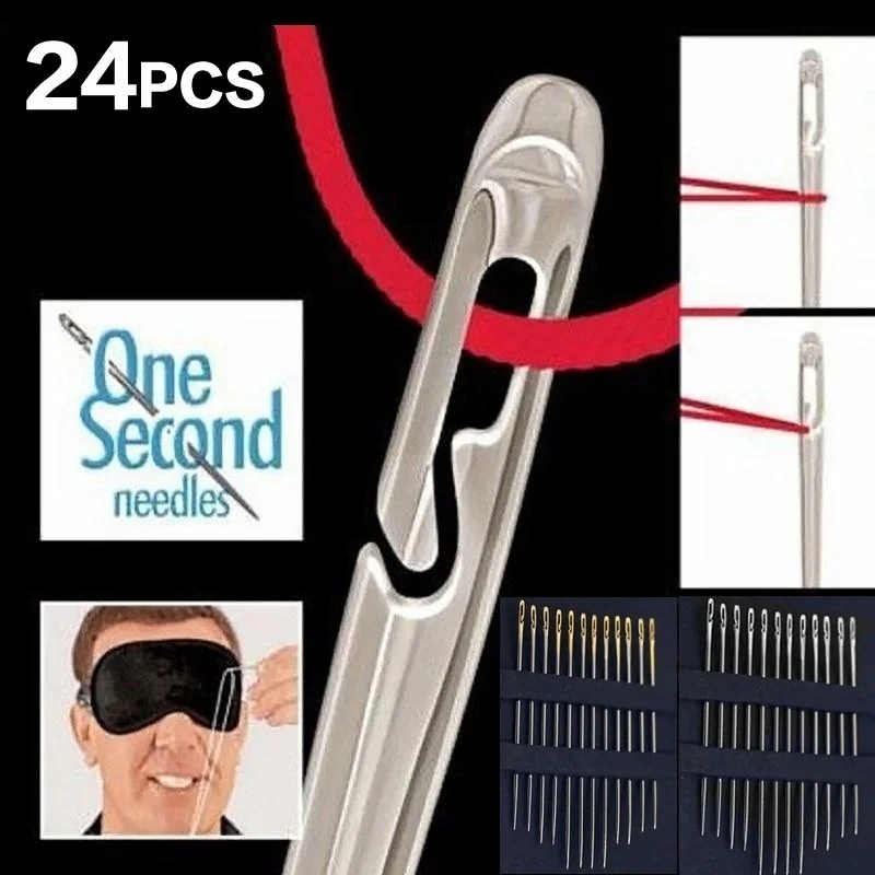 Sewing-Needles Jewelry Stainless-Steel Diy 12pcs Home Darning Fast-Throughing