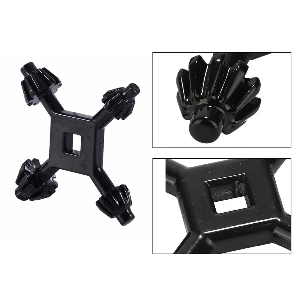 4 в одном многофункциональная ручная дрель ключ четырех сторон/ключ гаечный