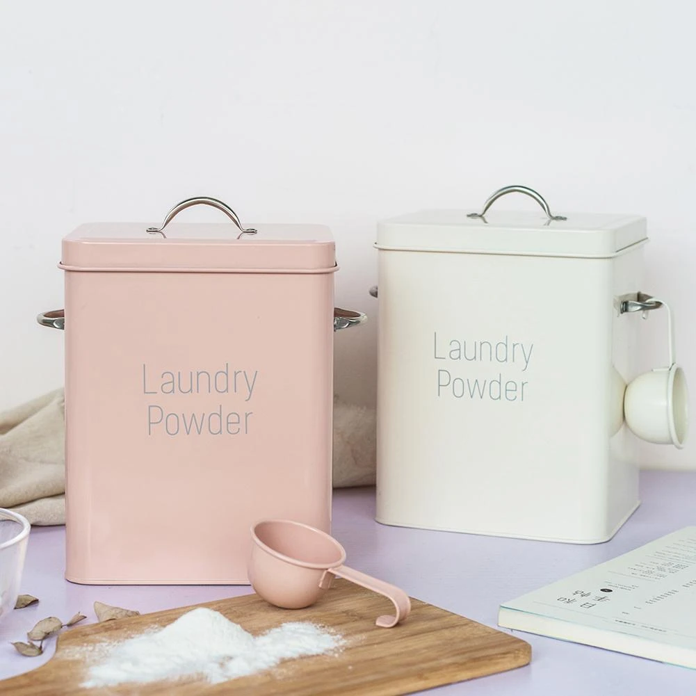 New Nordic Style Powder Container Simple Washing Powder Container ...