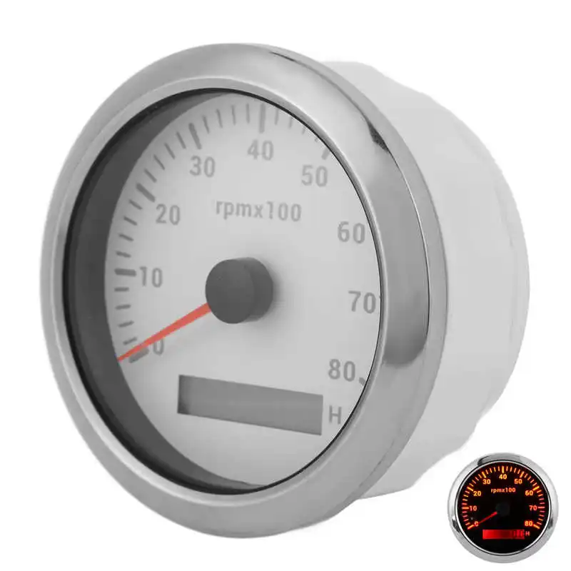 Тахометр для лодки тахометр с подсветкой 7 цветов яхт | Автомобили и мотоциклы