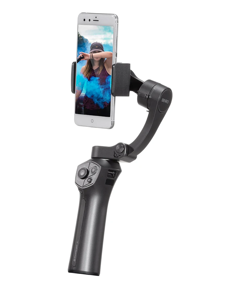  Benro Foldable Three Axis Mobile Phone Stabilizer P1 P1S Smartphone Handheld Gimbal Stabilizer For 