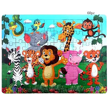 

NEW Parenting Puzzle 60 Wooden Cartoon Anime Puzzle Game Toys For Children Size: Approx. 23.5X23.5X8cm