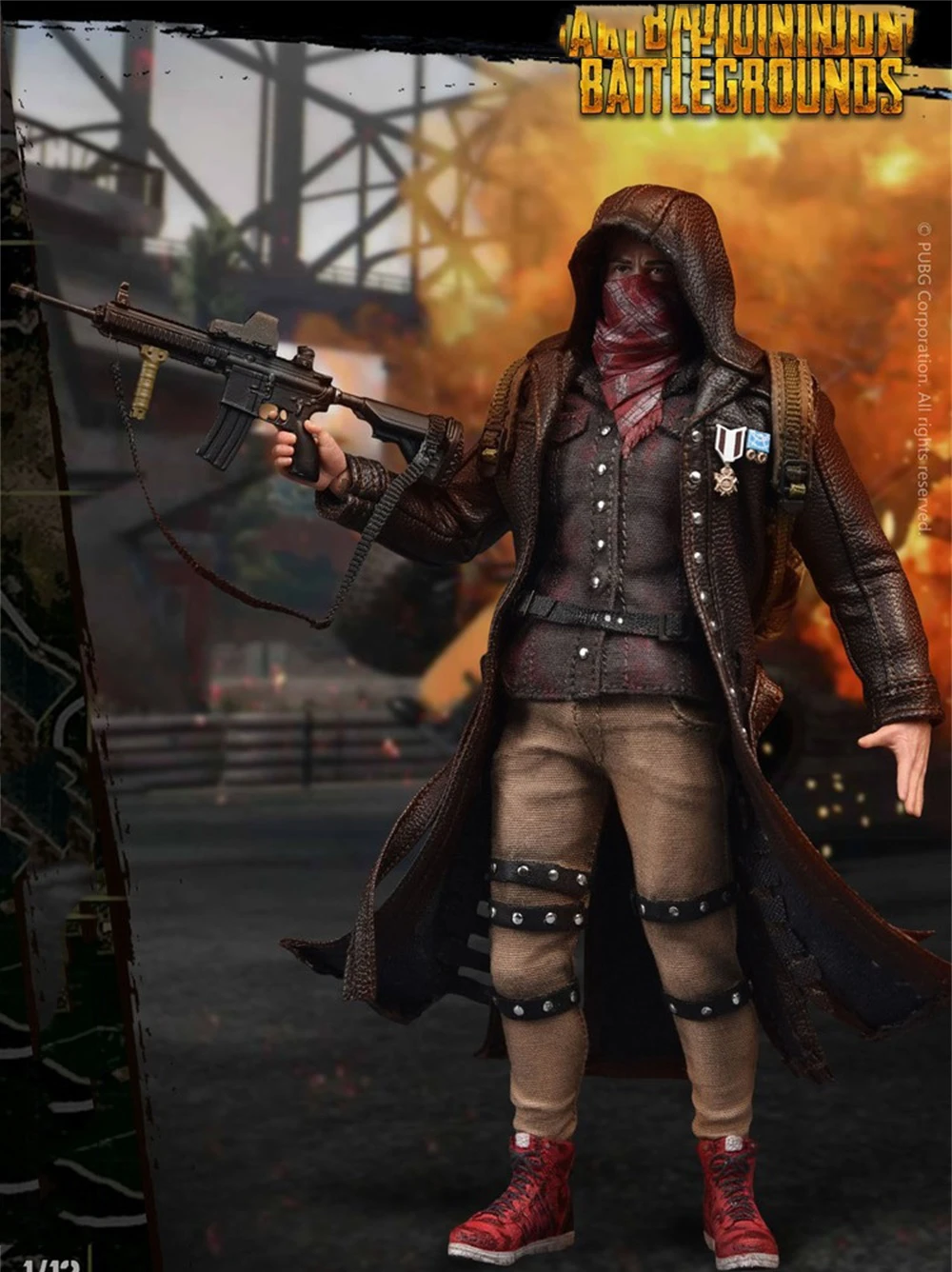 For Sale 1/12th Soldierstory Ssg-002 Shooting Game Winner Chicken Dinner  Trench Coat Assassin Male Pants Trousers Suit Body Doll - Action Figures -  AliExpress