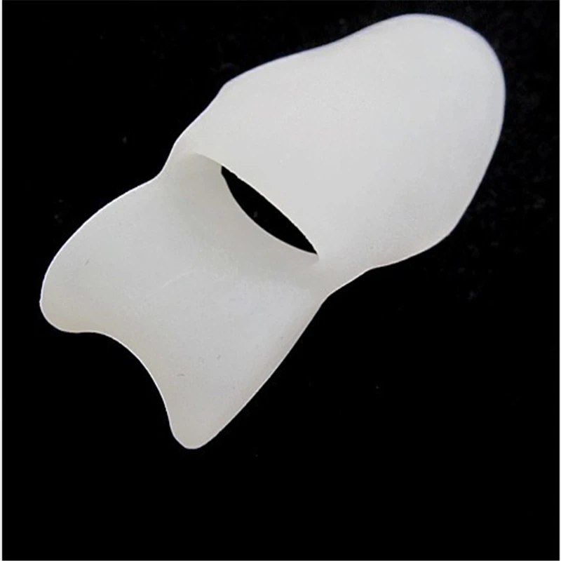 2pcs/set Silicone Gel Bunion Toe Corrector Orthotics Straightener Separator Pain