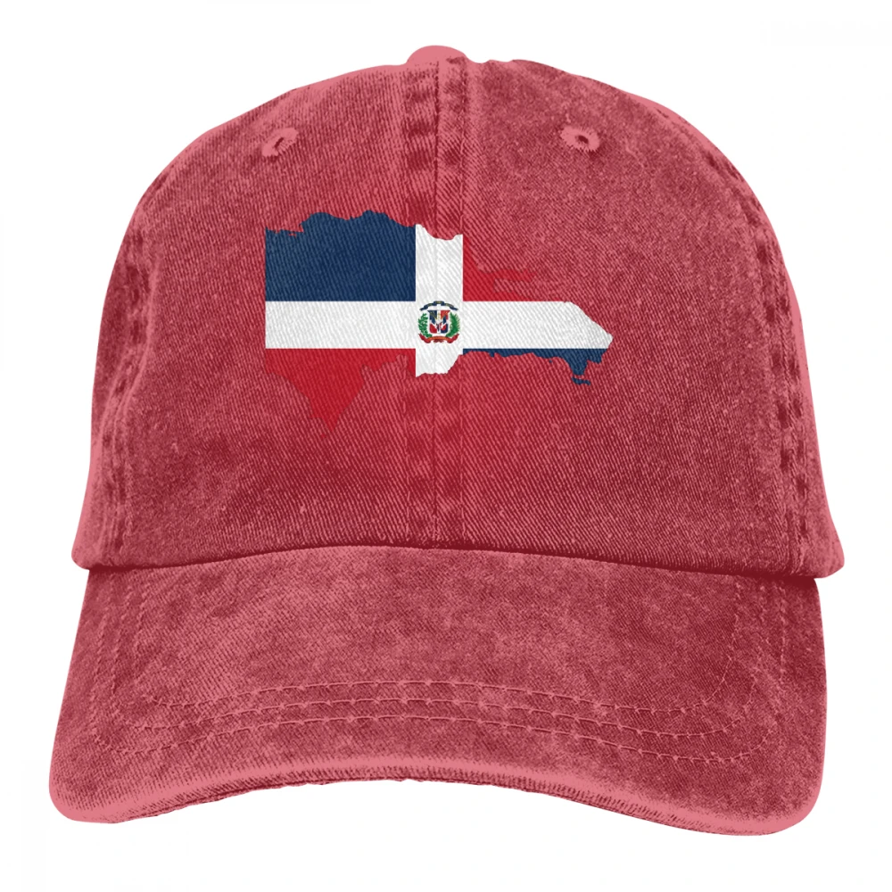 Флаг Доминиканской Республики Casquette страны, сувенир, подарок, символ, пила, тэрстон, Доминиканская Республика, флаг