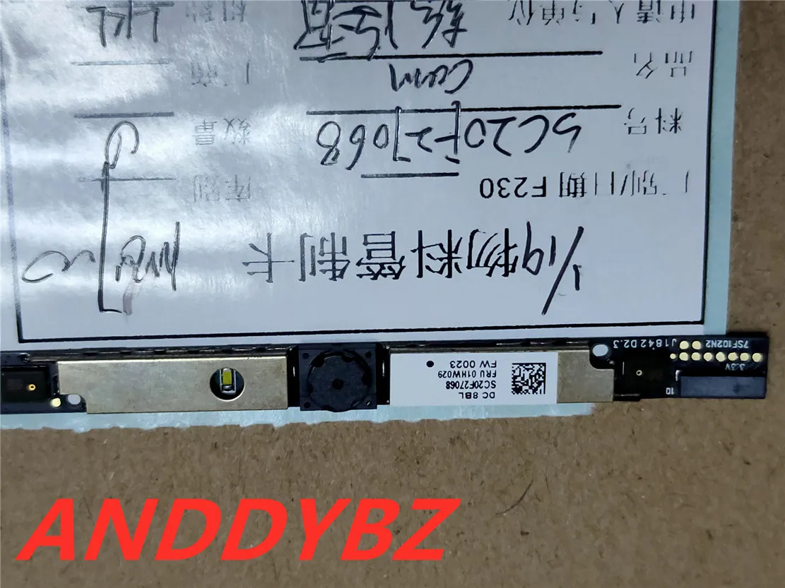 Per Lenovo Thinkpad X280 A285 L480 L580 L380 Microfono Per Fotocamera 01 Hw029 Test Ok