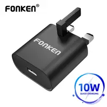 FONKEN UK USB зарядное устройство 2A UK штекер Адаптер портативный выдвижной штекер Быстрая зарядка для samsung Xiaomi LG телефон зарядное устройство