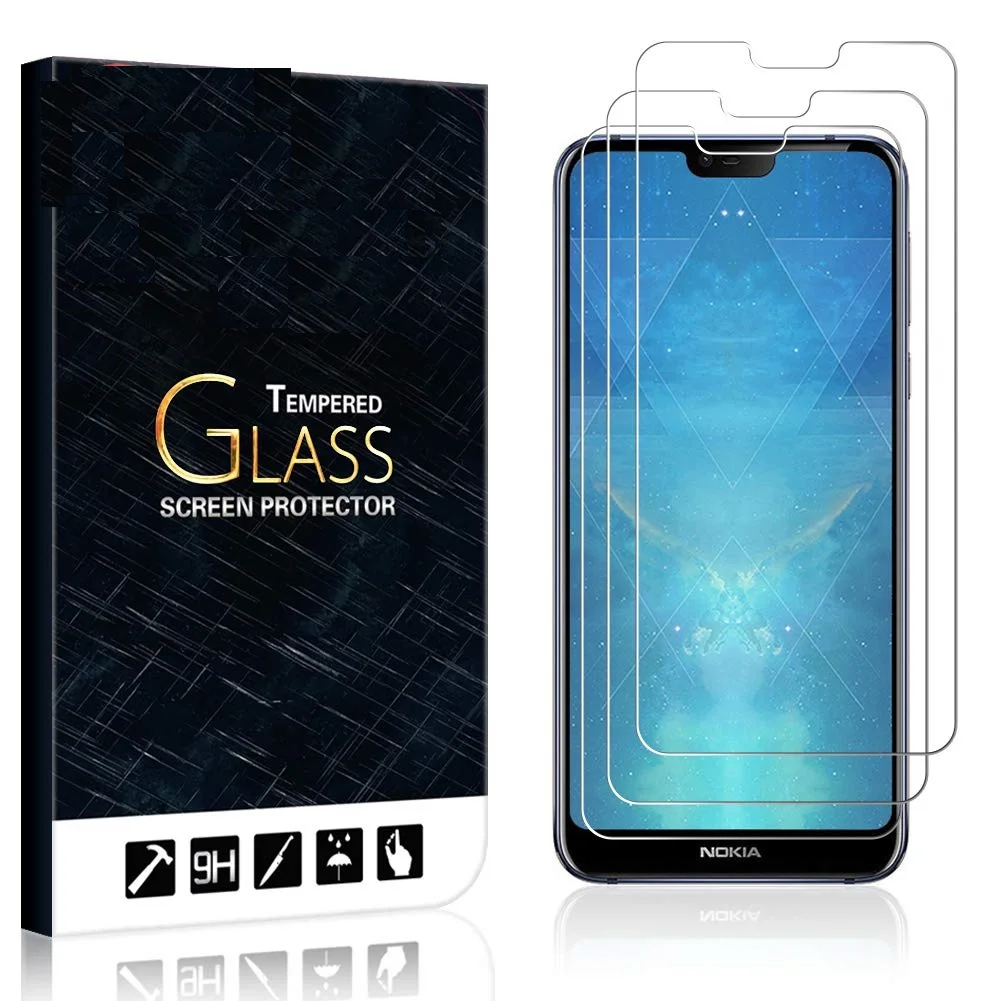 Vetro Temperato Per Nokia 7 7.1 3.1 1 Più Protezione Dello Schermo Per Nokia 4.2 3.2 2.2 Di Vetro Per Nokia X27 9 8 7 6 Pellicola Protettiva
