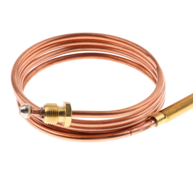 90 Cm -Es Hőelem Cserekészlet Gázkemencékhez Kazánok Vízmelegítők, Fejméret: M6*0,75; Farok Szál: M9*1 - Image 4