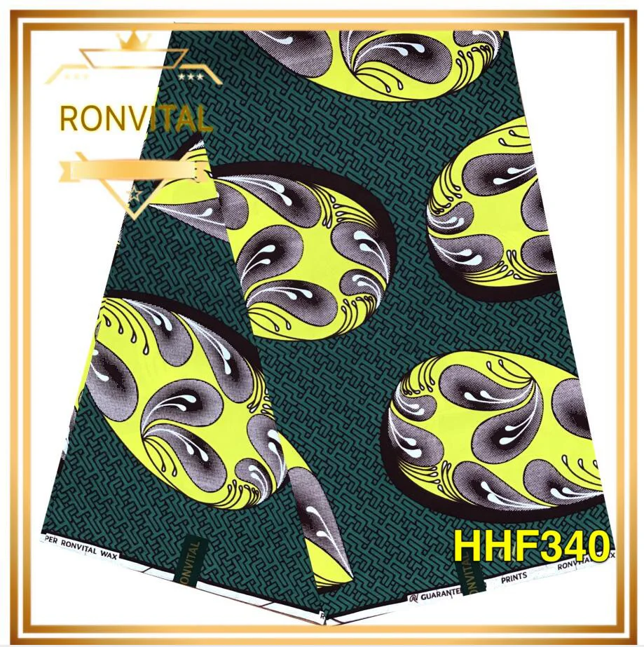 Женское платье, сделай сам, ткань, воск RONVITAL, распродажа, Африканский воск, высокое качество, хлопок, материал с принтом, DIY ткань, 6 ярдов/партия