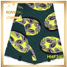 Женское платье, сделай сам, ткань, воск RONVITAL, распродажа, Африканский воск, высокое качество, хлопок, материал с принтом, DIY ткань, 6 ярдов/партия