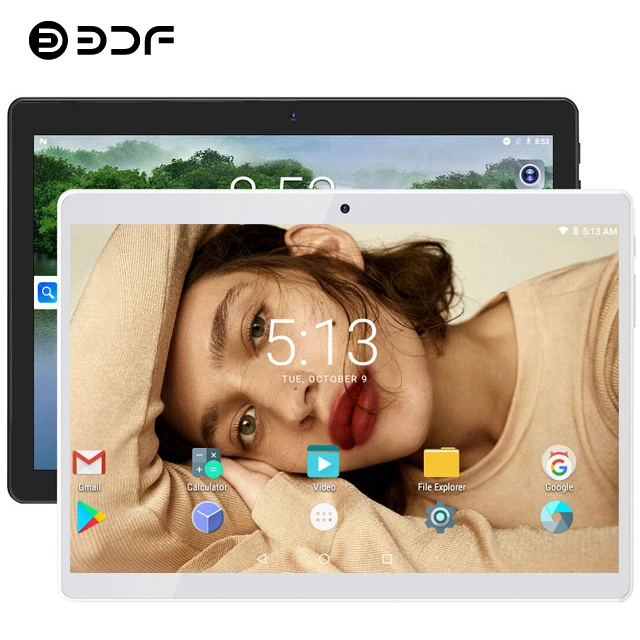 BDF 10 дюймов Оригинал 3G телефонные звонки Планшеты Android 7 0 четырехъядерный CE бренд