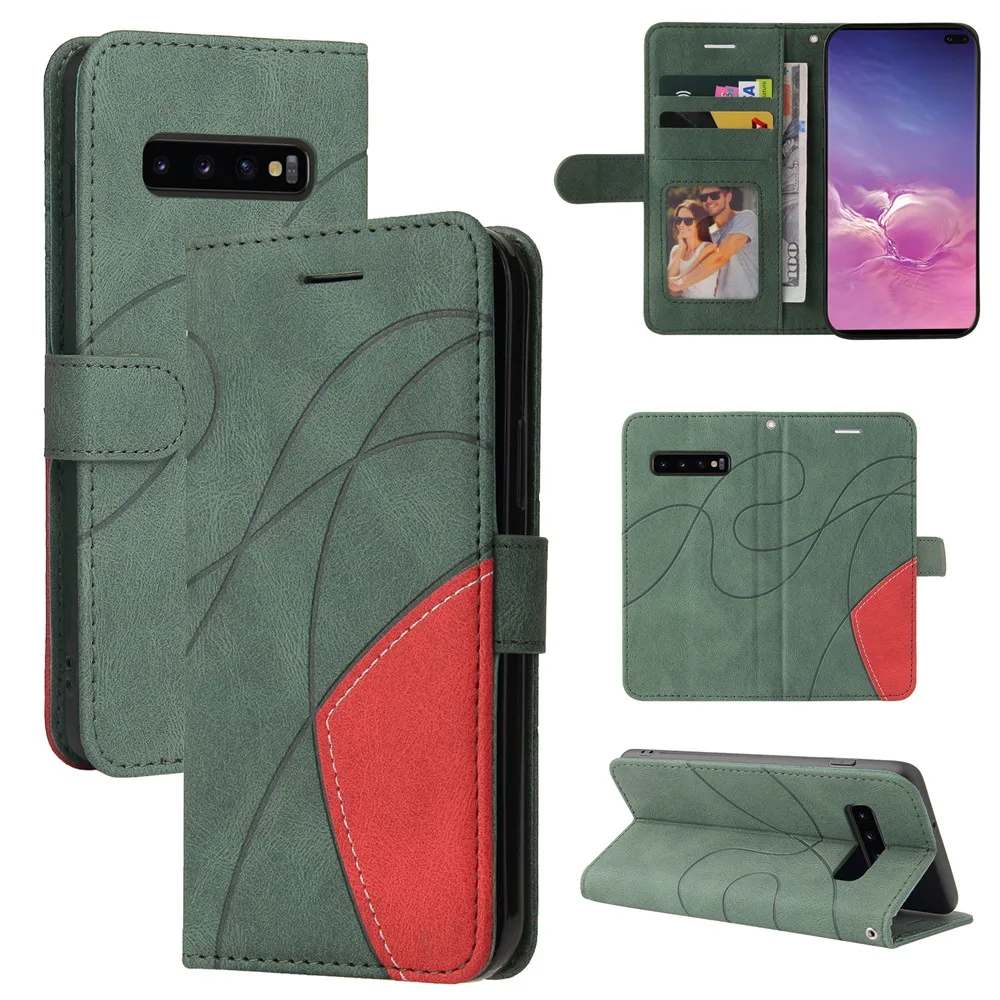 Leather Flip Cover Samsung Case