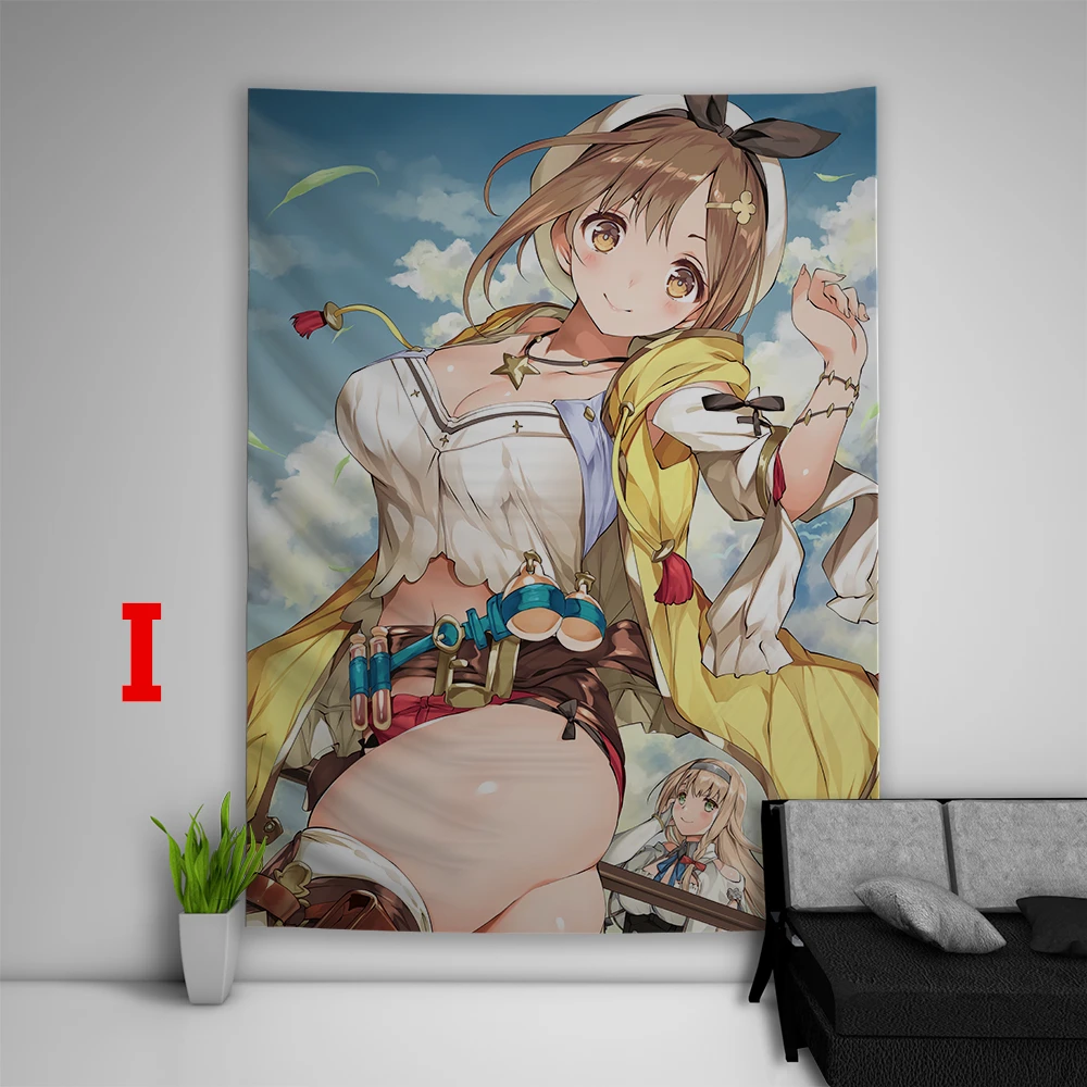 I Atelier Ryza Reisalin Stout гобелены искусство настенный диван стол покрывало домашний декор в общежитии подарок - Цвет: I