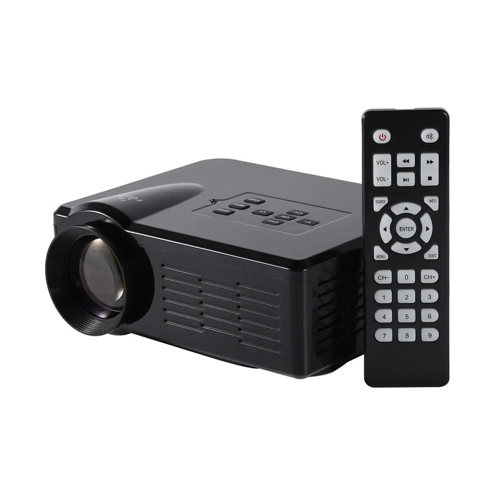 Мини светодиодный видеопроектор Портативный ТВ DVD игровой проектор lcd HD видео 3D домашний кинотеатр Образование HDMI VGA AV USB проектор BL-35