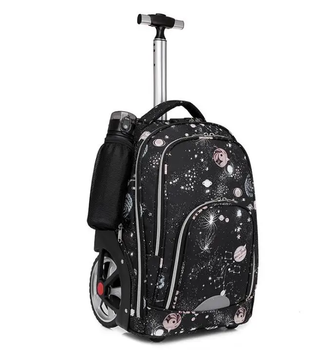 Meetbelify Mochila Con Ruedas Para Niñas – Linda Mochila Kawaii De Mano Para