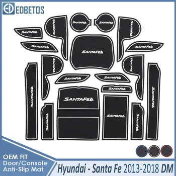 

Anti-Slip Mat For Hyundai Santa Fe 2013 2014 2015 2016 2017 2018 DM Maxcruz Grand SantaFe ix45 Accessories Gate Slot Coaster
